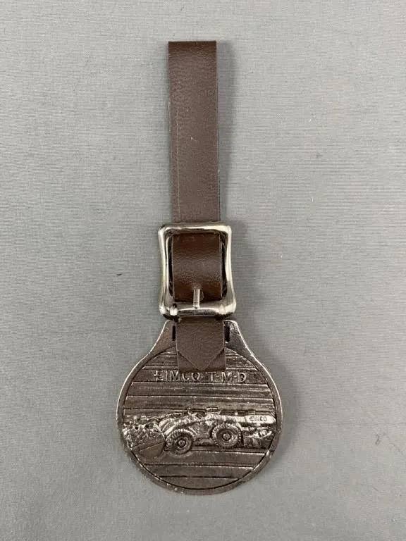 Front End Loader Pocket Watch Fob w Strap