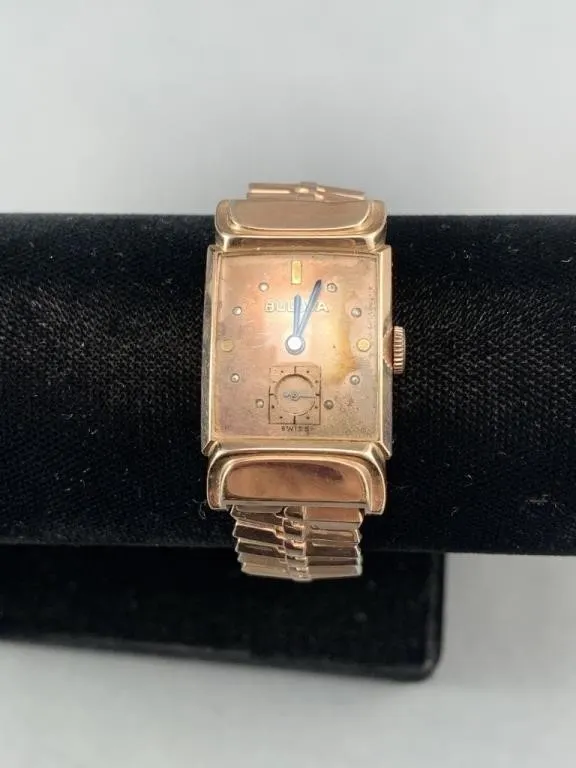 Vintage Bulova Tank Style Watch