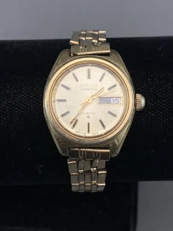 Vintage Seiko Automatic HI BEAT Time & Date Watch
