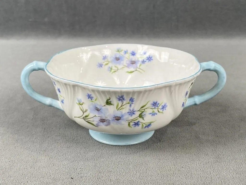 Shelley 2 Handled Soup Bowl