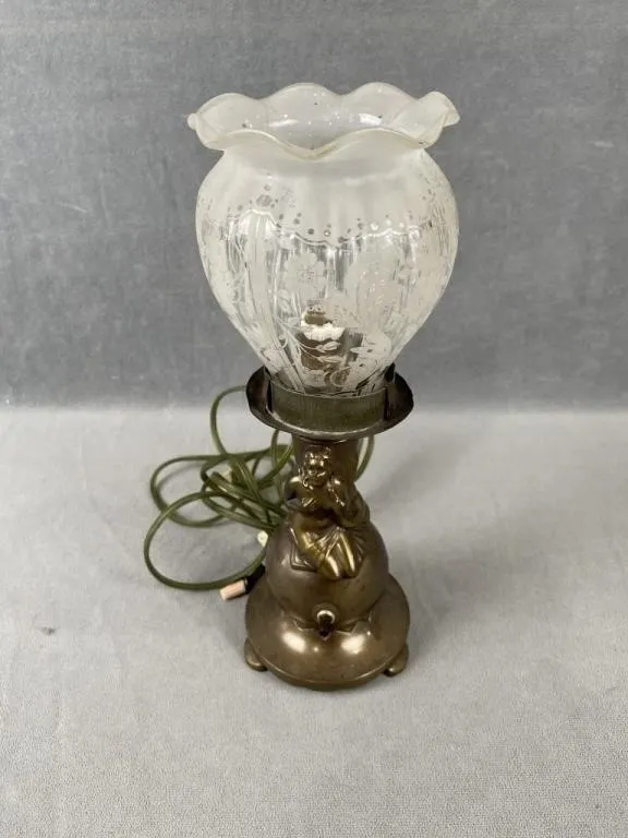 C1920 Nude Woman Light Fixture