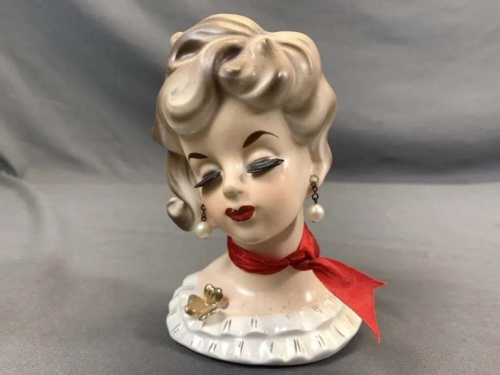 Vintage Napcoware Japan Head Vase