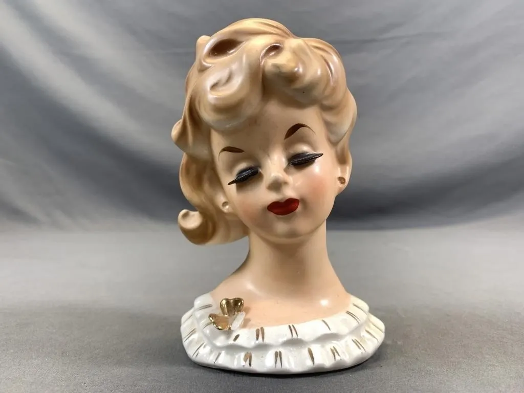 Vintage Napcoware Japan Head Vase