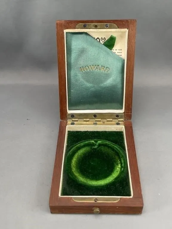 E. Howard Watch Co. Presentation Case w Papers