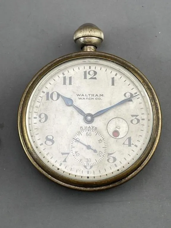 C1930 Waltham Watch Co. 8 Day Watch