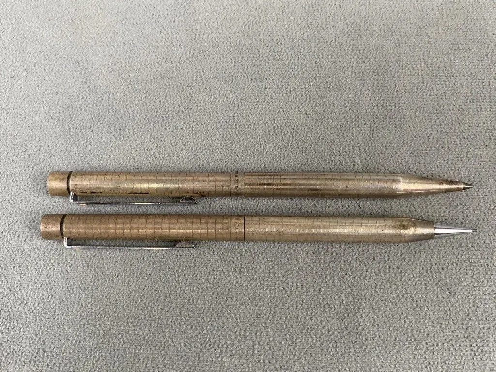 Vintage Sterling Targa Sheaffer Pen & Pencil Set