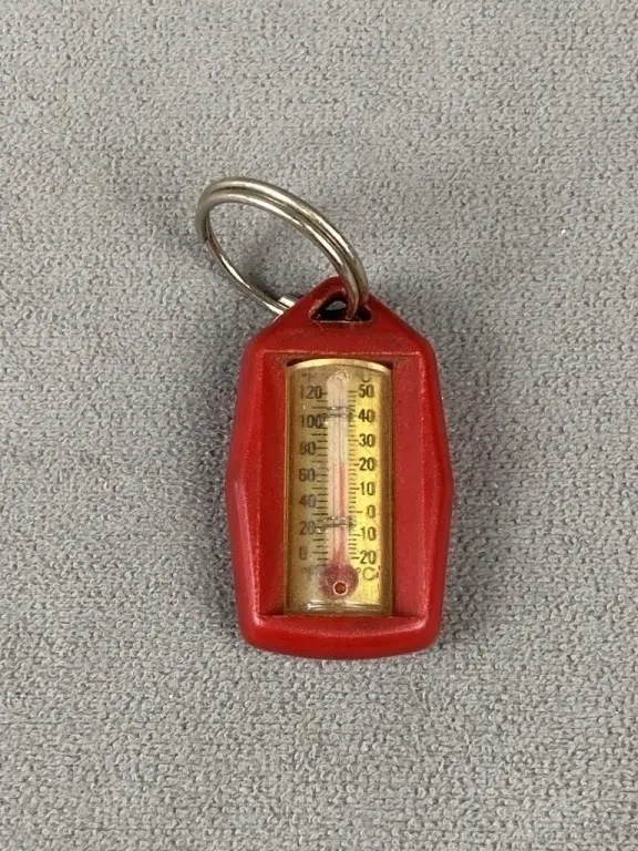 Coca Cola Keychain Thermometer