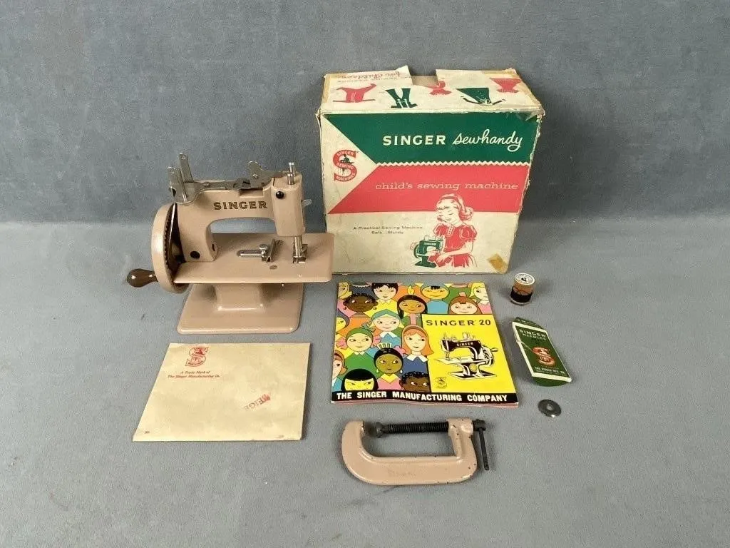 Boxed Singer Child's Sewing Machine