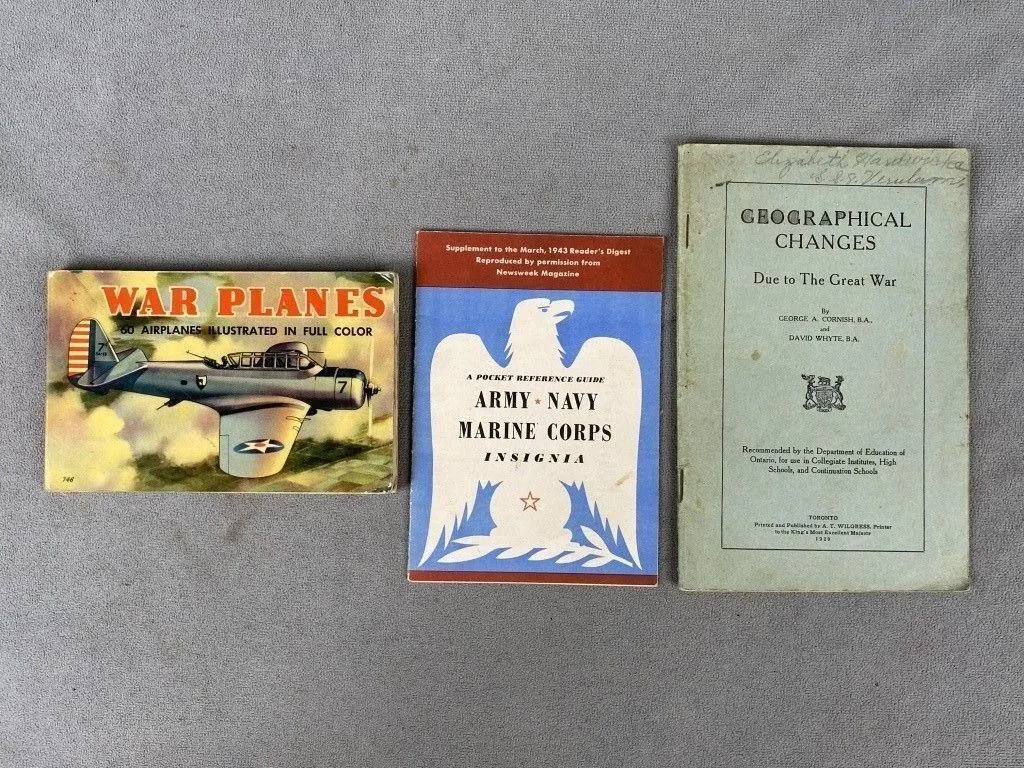WWI & II Ephemera Pamphlets