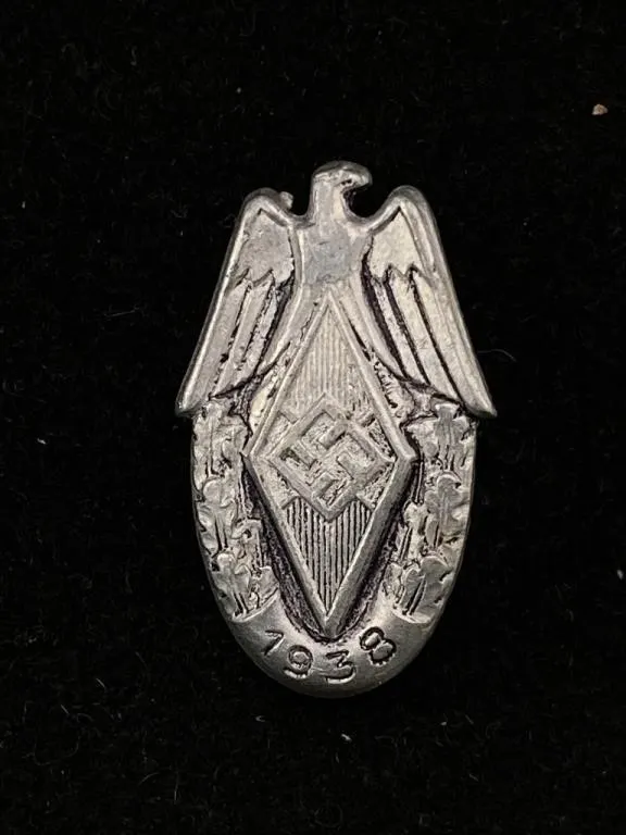 1938 Hitler Youth Event Day Badge