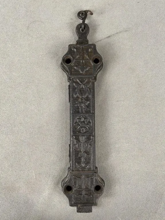 Vintage Cast Metal Door Top Pull Chain Latch