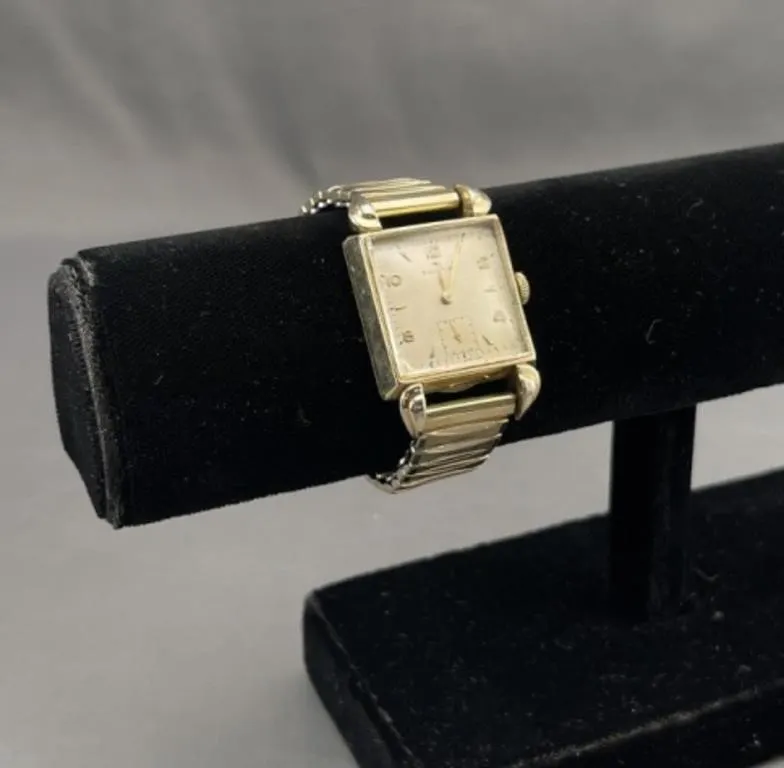 Vintage SOLAR Gold Filled Swiss Watch