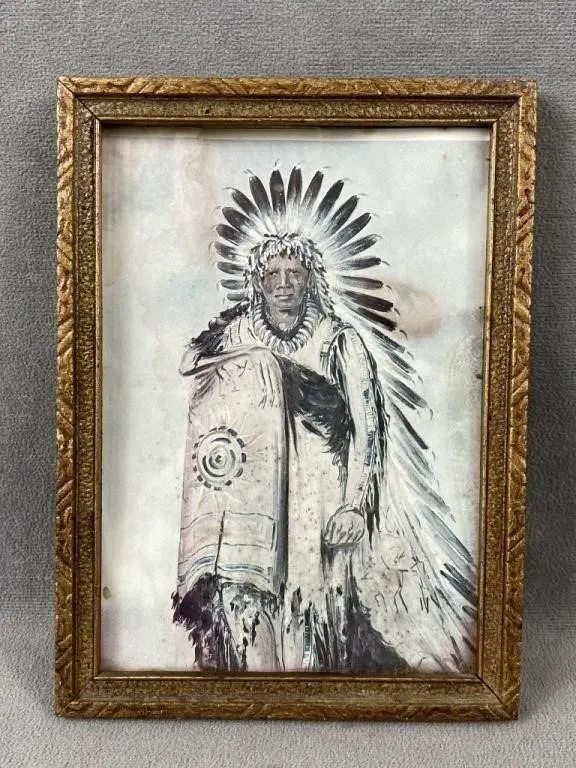 Picture of Native American Plains Warrior