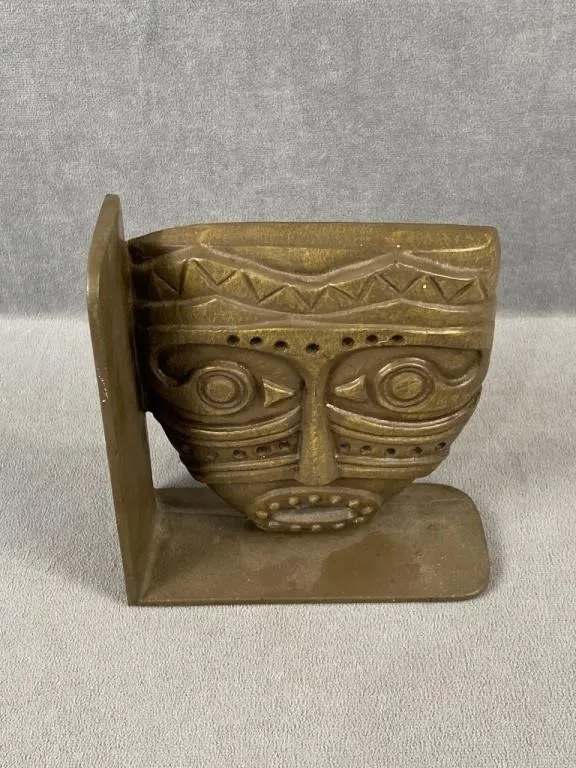 Vintage Indigenous Cast Door Stop