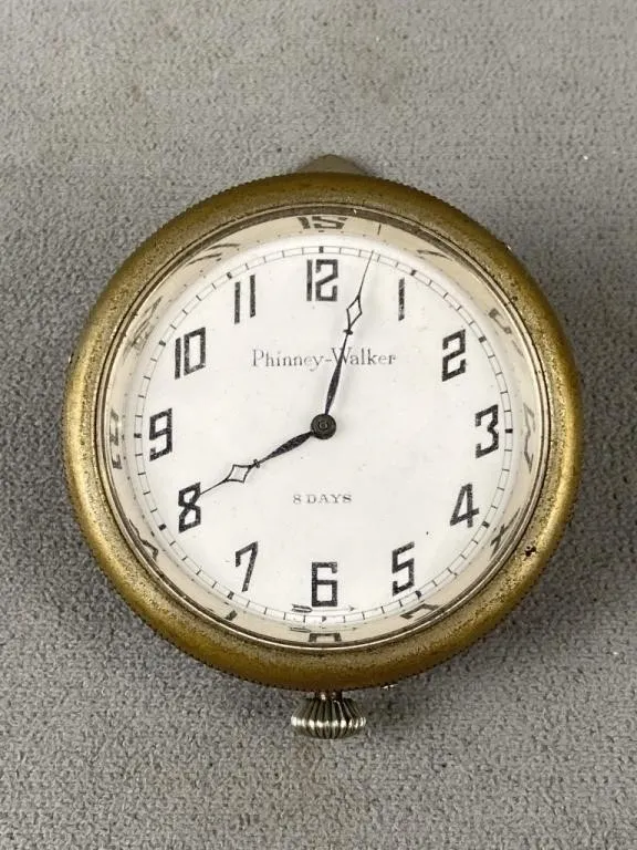 Antique Finney-Walker Car Clock