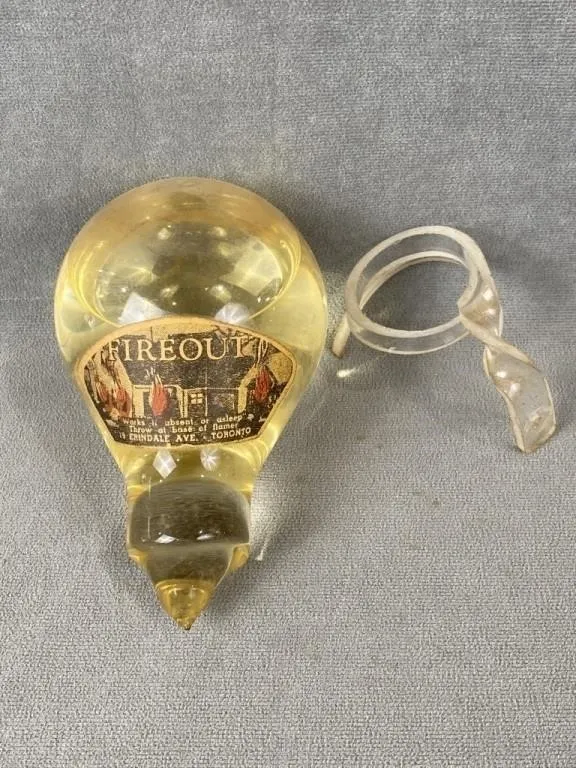 Early FIREOUT Glass Fire Extinguisher