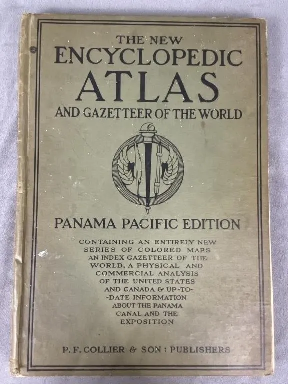 1914 Encyclopedic Atlas of the World