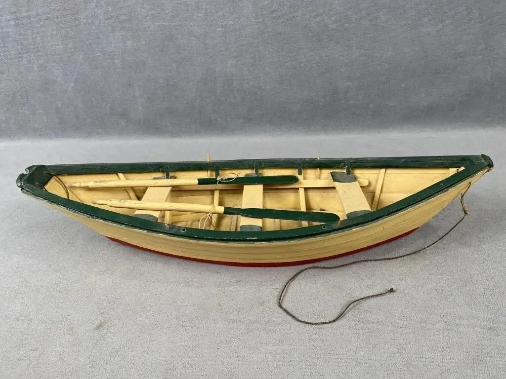 Vintage Newfoundland Model Dory Boat