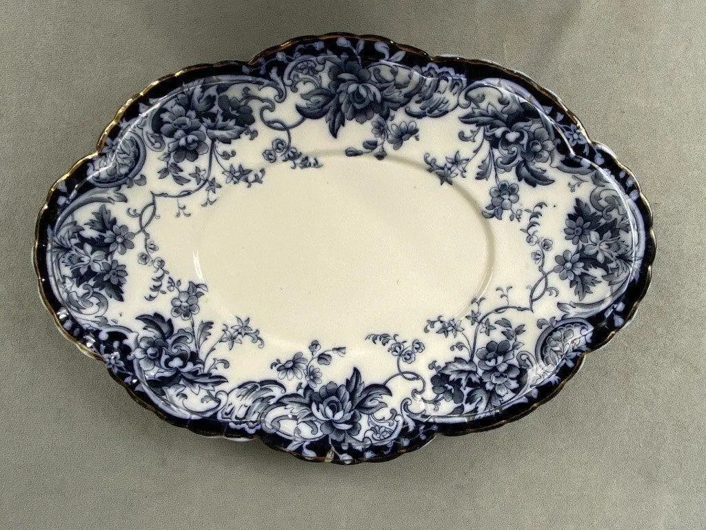 C1910 Chatsworth Floral Platter