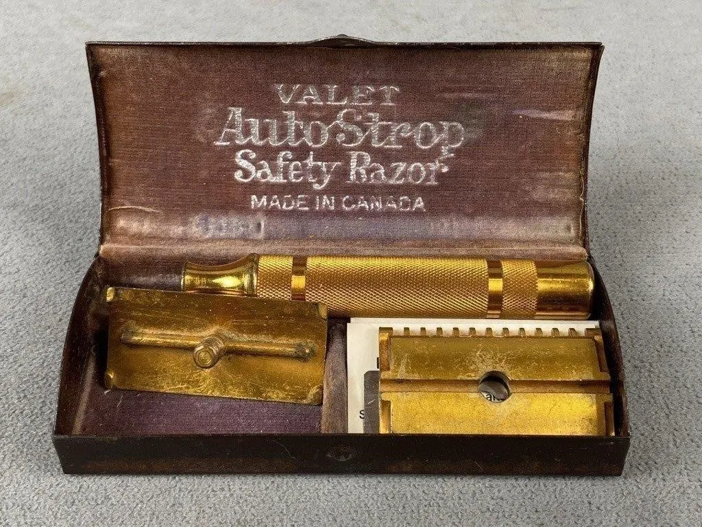 Cased Antique Safety Razor
