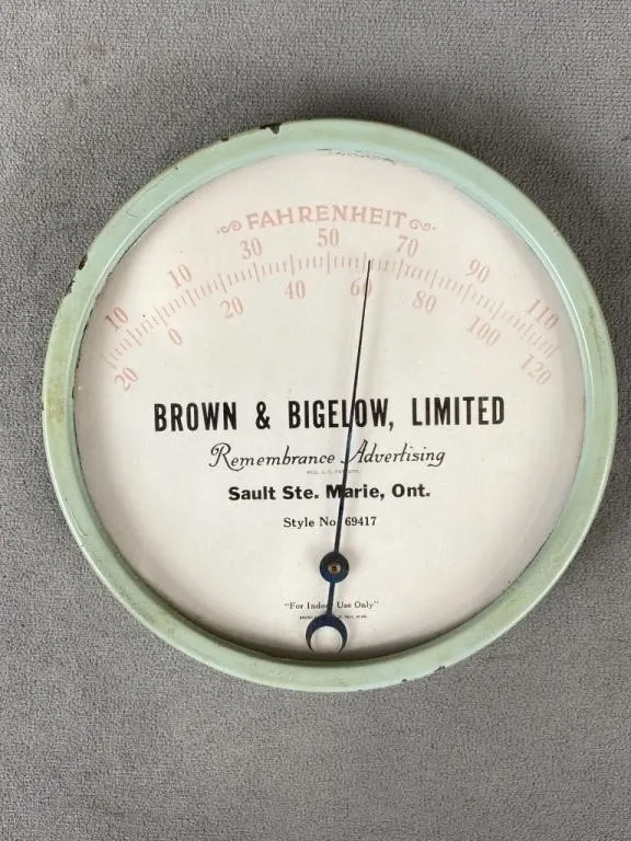 Brown & Bigelow Sault Ste Marie Advert