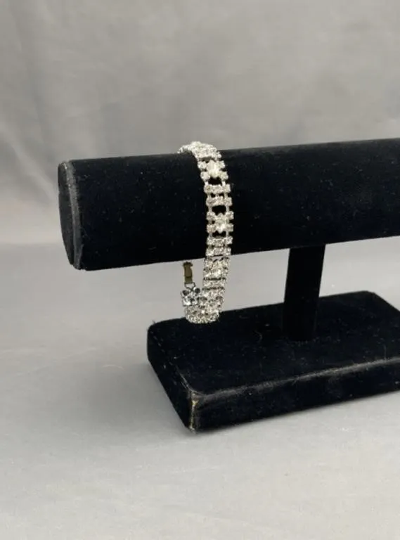 Antique Rhinestone Bracelet