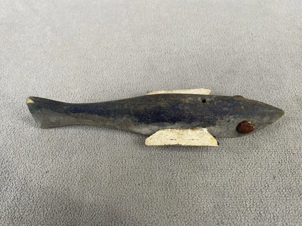 Early Lake Simcoe Wooden Fish Decoy