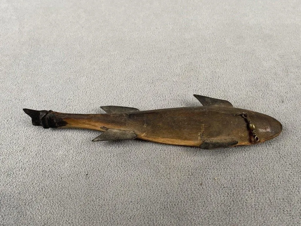 Early Lake Simcoe Wooden Fish Decoy