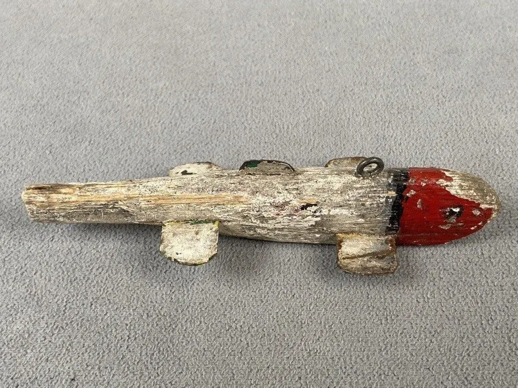 Early Lake Simcoe Wooden Fish Decoy