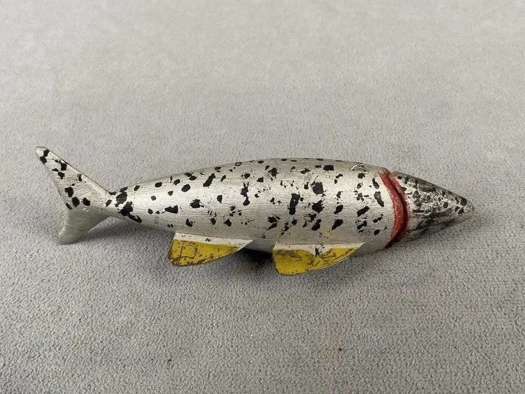 Early Lake Simcoe Wooden Fish Decoy