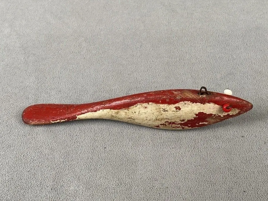 Early Lake Simcoe Wooden Fish Decoy