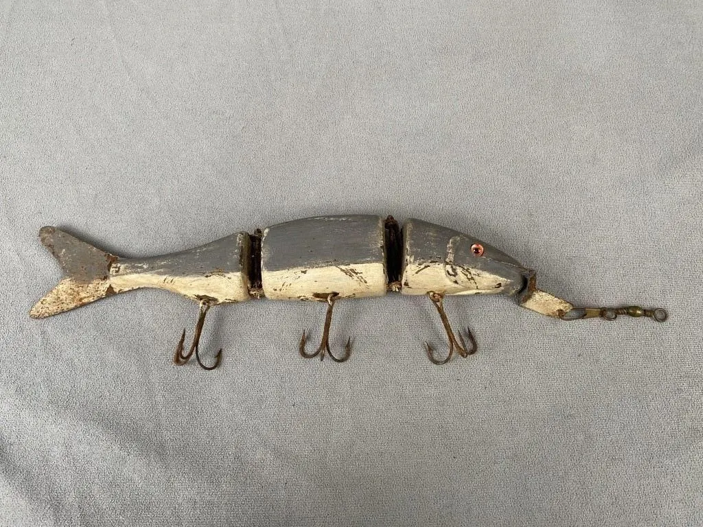 Early Lake Simcoe Wooden Fish Decoy