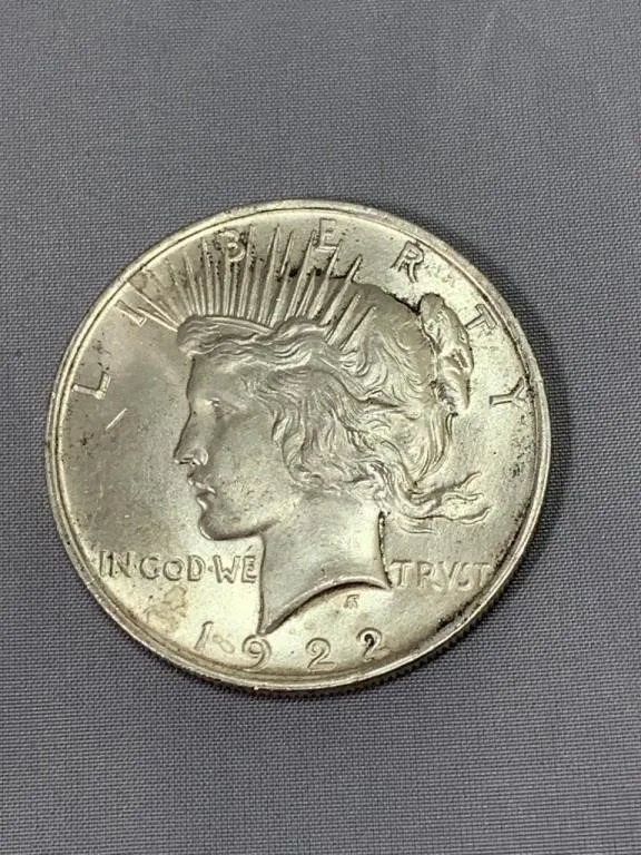 1922 US Silver Dollar