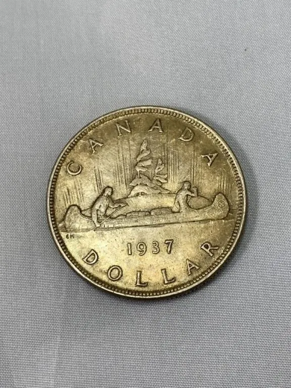 1937 Canadian Silver Dollar