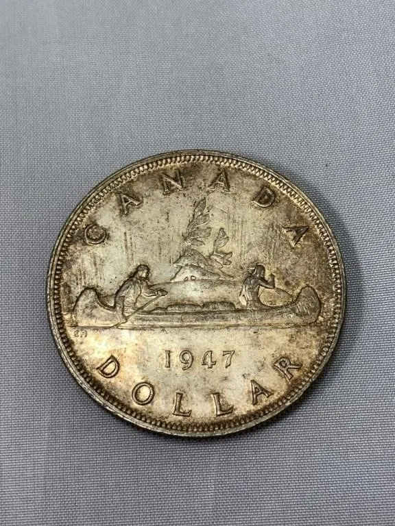 1947 Canadian Silver Dollar