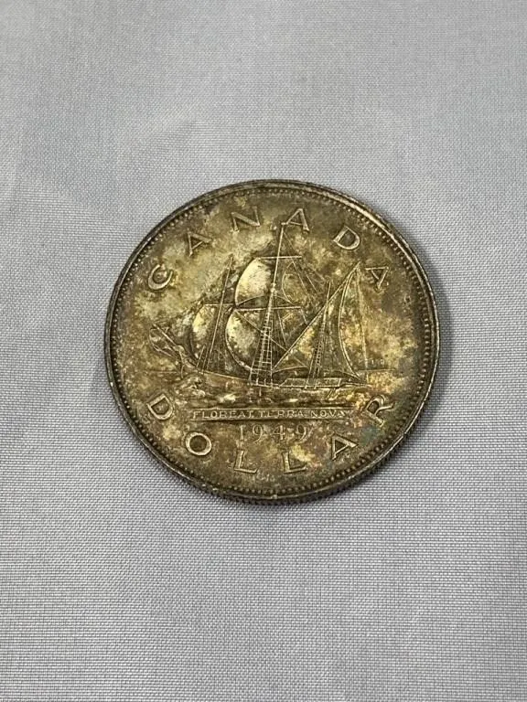 1949 Canadian Silver Dollar