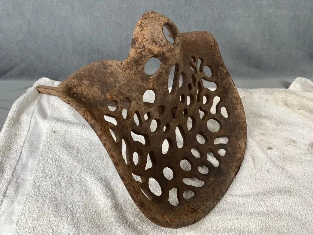 Early Cast Iron Tractor Seat