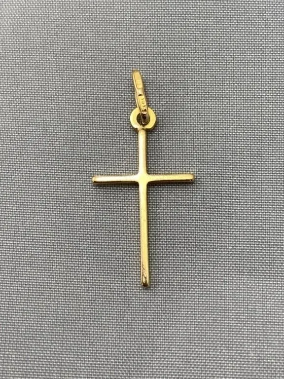 10K Gold Cross