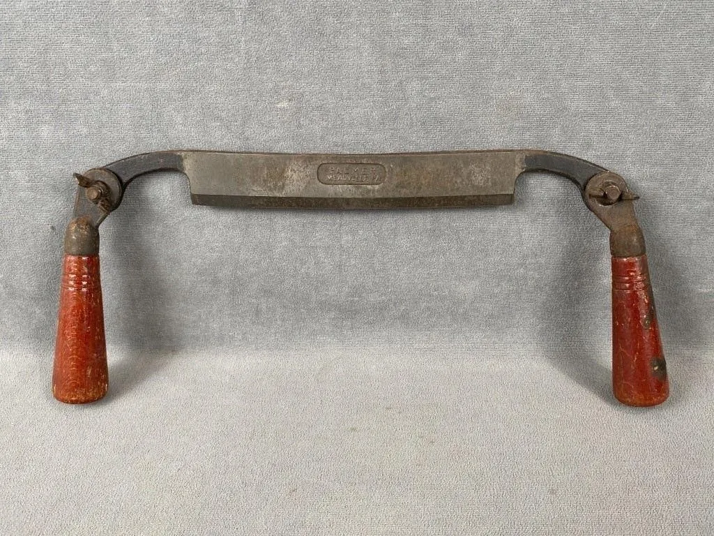Signed PALMER MEADVILLE PA Draw Knife