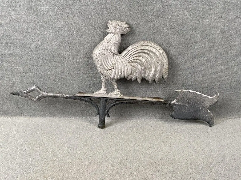 Vintage Directional Rooster Weather Vane