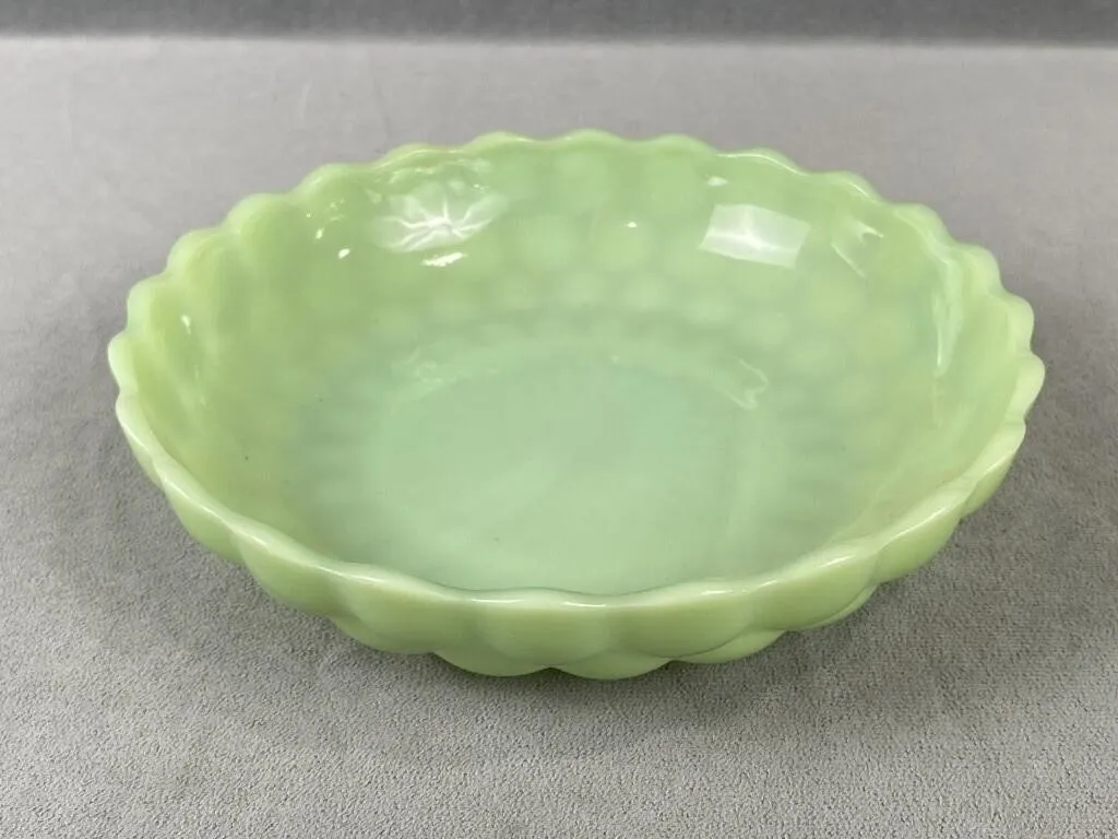 Jadeite Fire King 8 1/2" Bubble Bowl