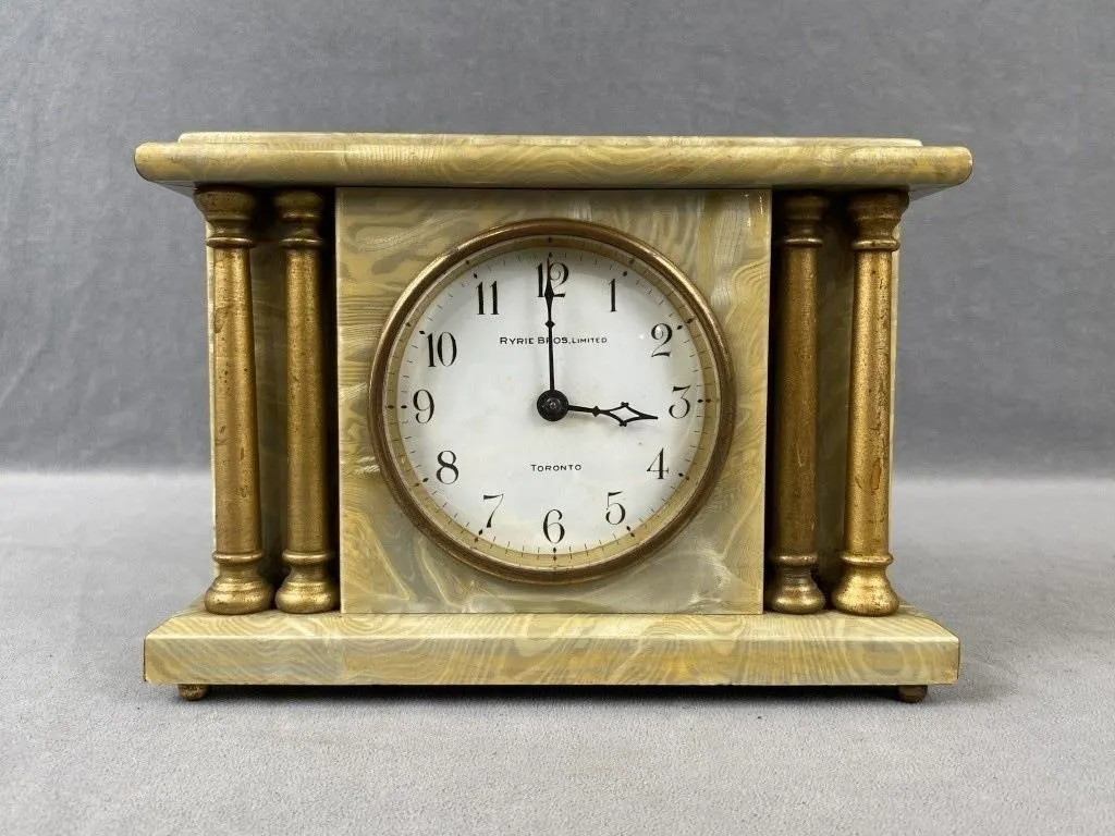 Antique Ryrie Bros Limited Toronto Clock