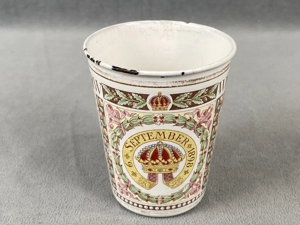 Queen Wilhelmina 1898 Netherlands Coronation Cup