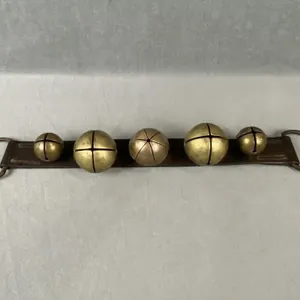 19th C Set of Brass Sleigh Bells