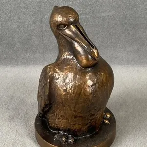 C1930 Cast Pelican Still Bank