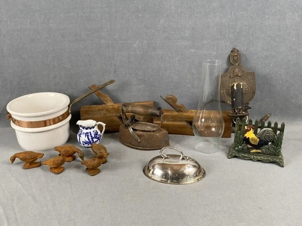 Grouping of Antique Items