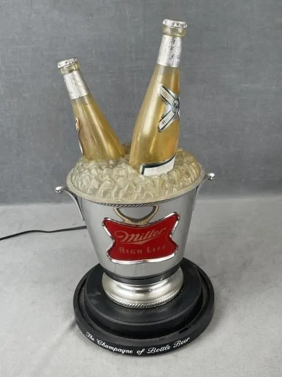 Light Up Miller High Life Moving Advertisement