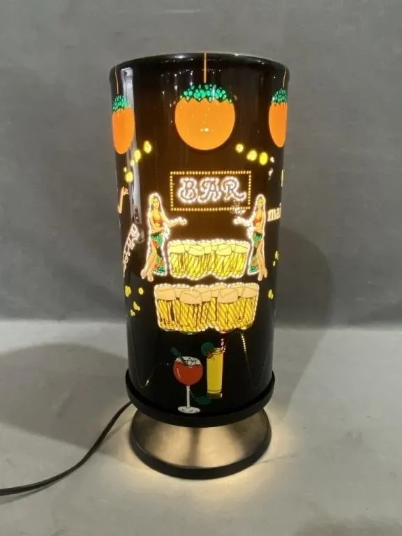 Vintage Pina Colada Wallbanger Motion Lamp