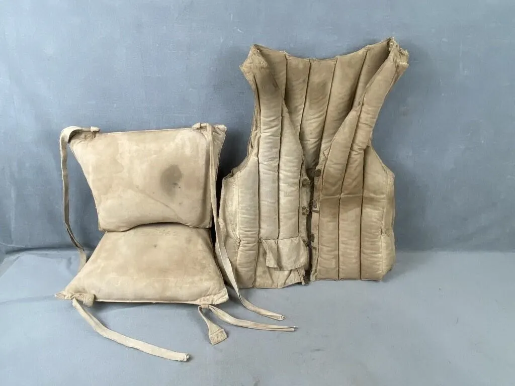 Pair of WWII Life Jackets