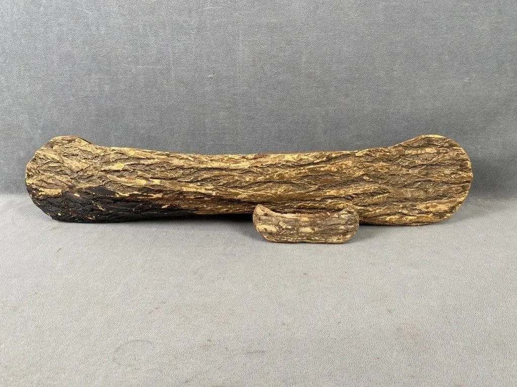 Antique Native American Bark Canoe